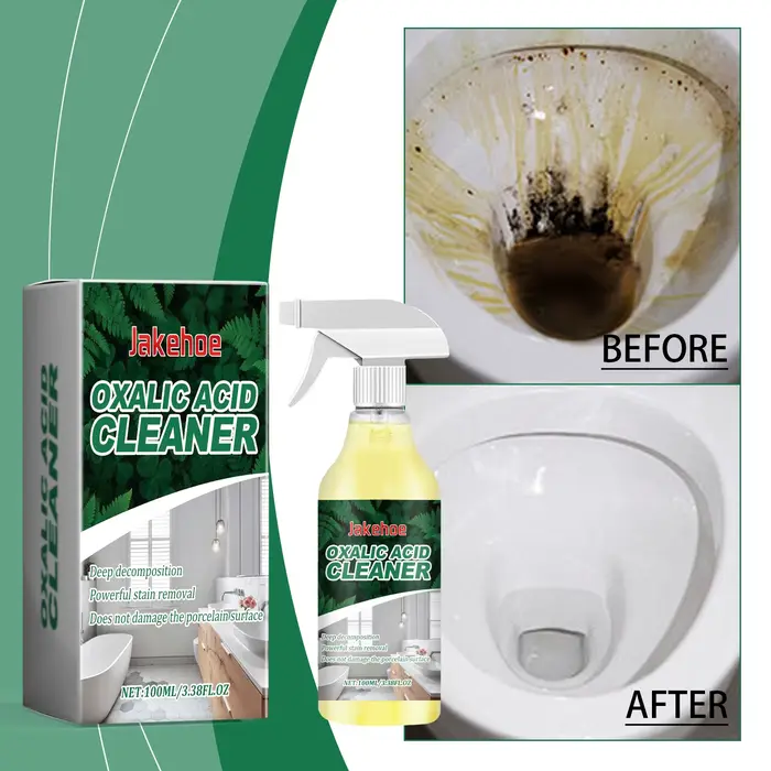 Jakehoe nettoyeur d'acide oxalique multi-usages acide oxalique élimination des taches de toilette Sp