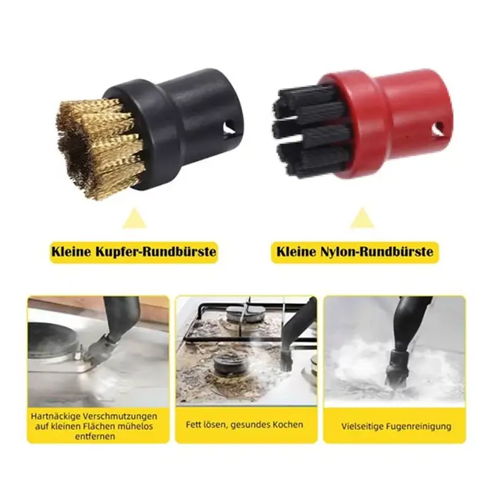 A23R-pour Karcher nettoyeur vapeur accessoires Kit d'accessoires comprend buses brosses et chiffons