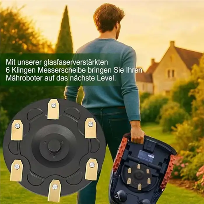 Kit de remplacement de disques à 6 lames légers pour Segway Navimow I105N