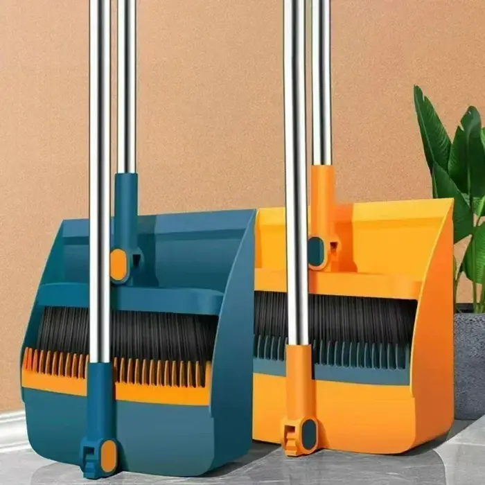 Ensemble de balais, balai domestique, ensemble balai et pelle à poussière, brosse de balayage, balai individuel, balai pliable avec pelle à ordures