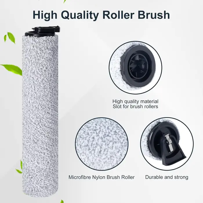 Ensemble d'accessoires de rouleau de brosse éponge pour aspirateur sec/humide Eureka NEW400