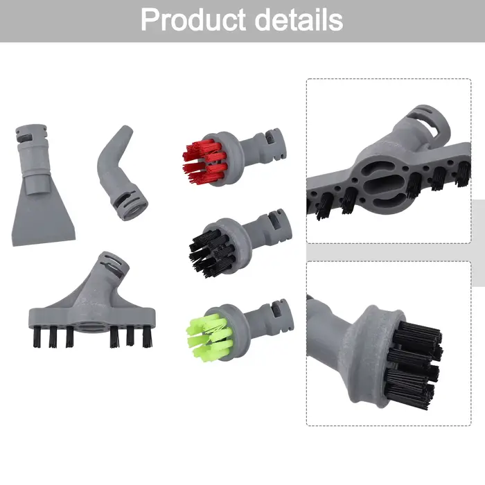 Paquet de 6 pièces de rechange pour nettoyeur à vapeur Bissell 39N7A 39N7V 39N7H 2994B