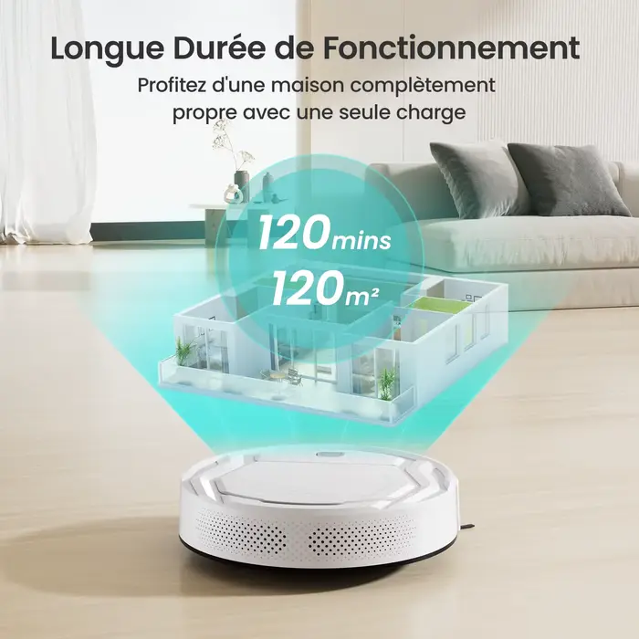 Lefant M210 Aspirateur Robot avec Télécommande