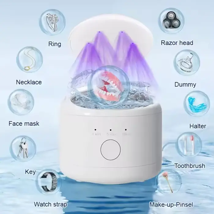 Nettoyeur ultrasonique professionnel pour prothèses dentaires