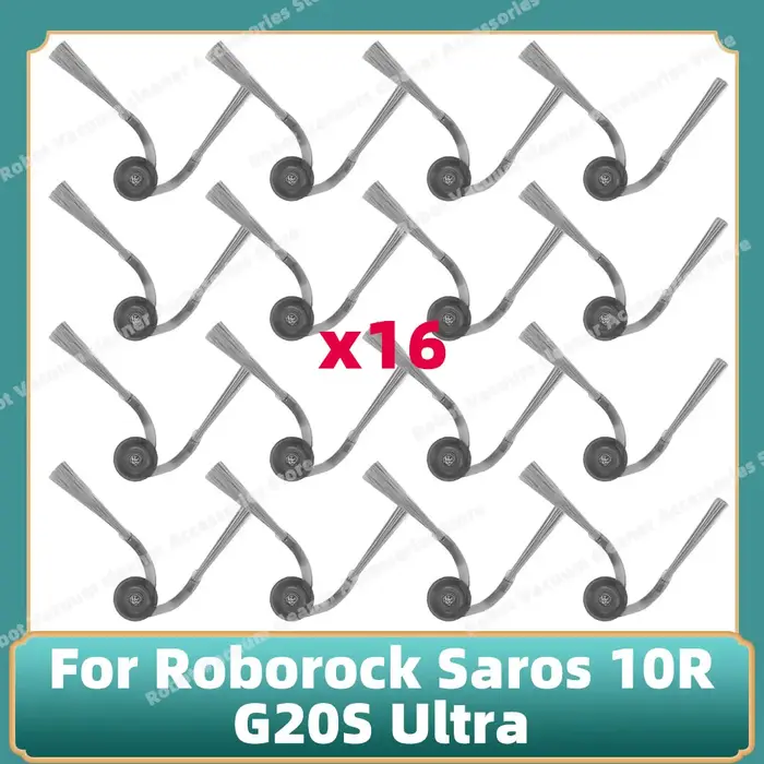 Compatible pour (Roborock Saros 10R / G20S Ultra / S9 MaxV Slim / Qrevo CurvX