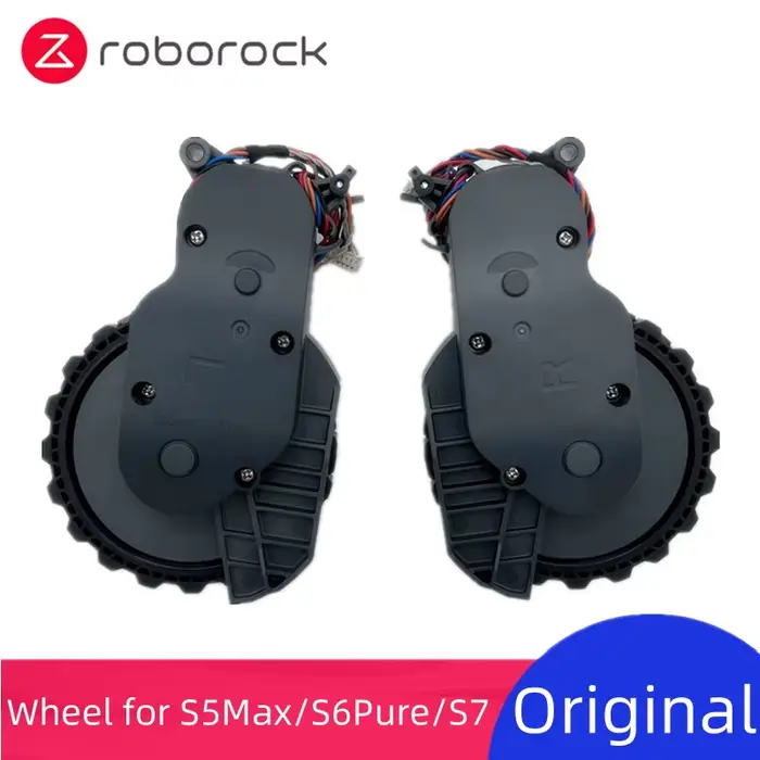 Roborock – roues de marche originales pour aspirateur Robot S5 Max S6 Pure S7