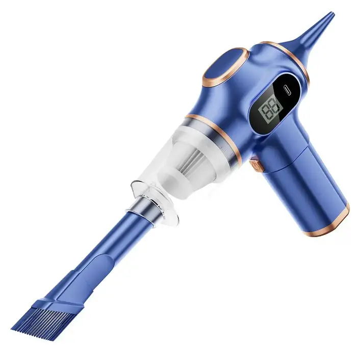Aspirateur sans fil portatif mini 2-en-1, machine de nettoyage automobile avec forte aspiration, asp