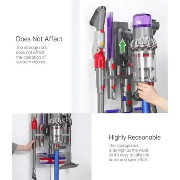 Étagère de rangement porte-outils pour aspirateur Dyson V7 V8 V10 V11 V15