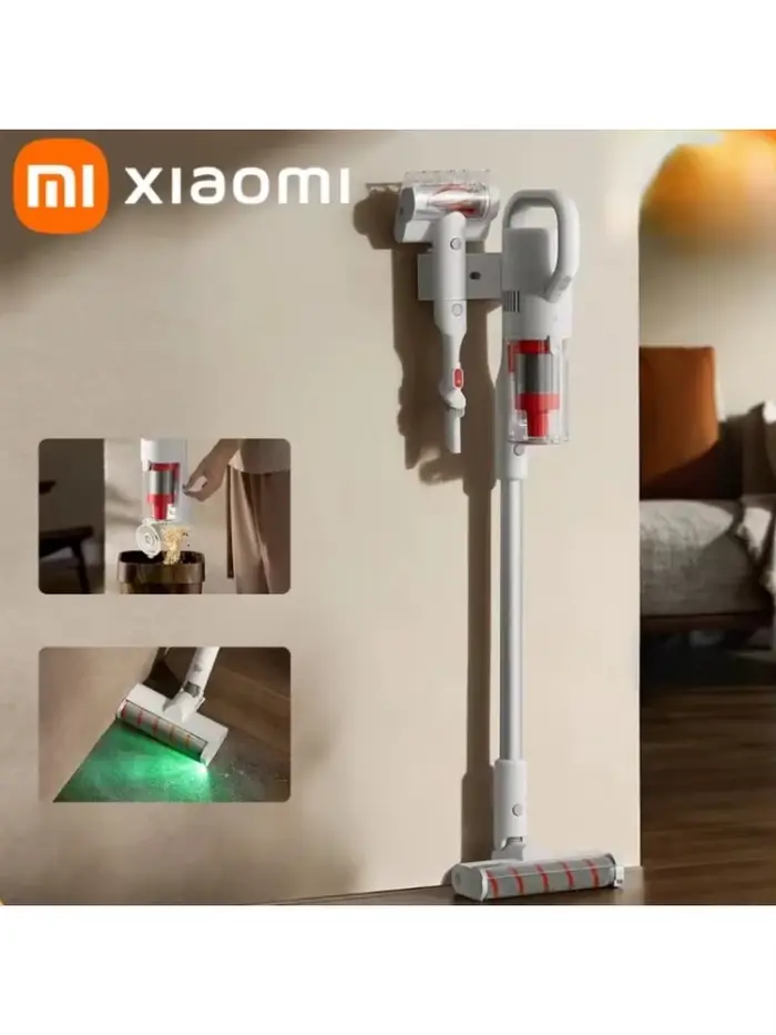 Aspirateurs sans fil portatifs XIAOMI MIJIA 3C, aspiration cyclonique 120AW, balayage sans fil, bros