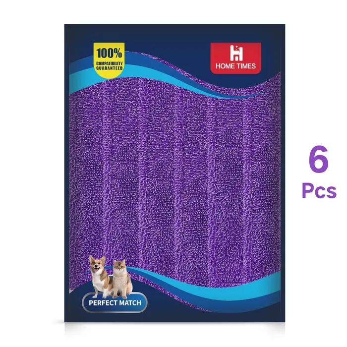 Tampons de vadrouille réutilisables en microfibre pour Swiffer PowerMop