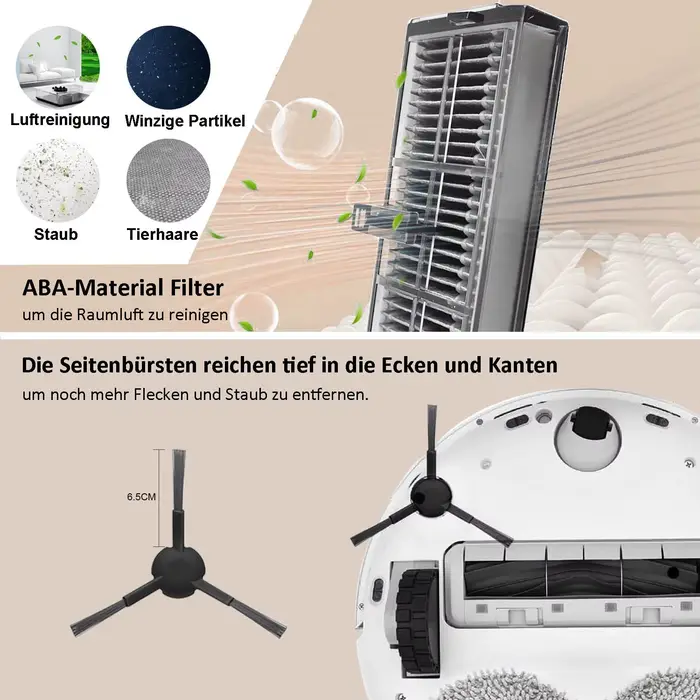 Accessoires pour aspirateur robot Dreame L10s Pro Ultra Heat / X30