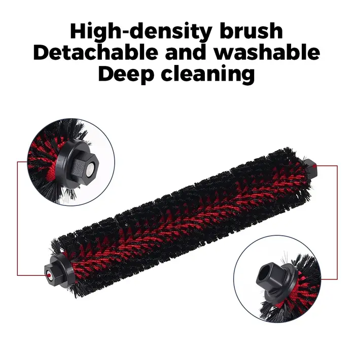 Brosse roulante autonettoyante pour Roborock G20/G10/G10S/G10S Pro/S7/S7 Pro Ultra ​ ​ ​ ​ ​ ​ /S8 PLUS S8 Pro