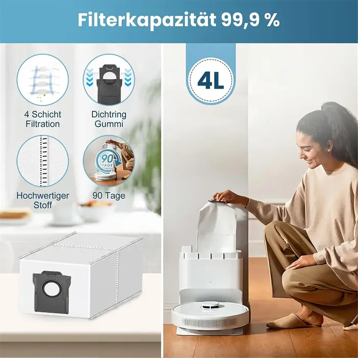 Kit d'accessoires pour Dreame D10 Plus Gen 2 – comprend une brosse principale