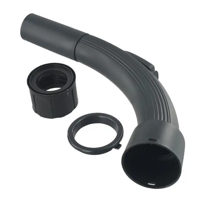 Nettoyez sans effort chaque coin et recoin avec la baguette d'aspirateur Black Spare, avec poignée courbée et extrémité de tuyau courbée de 32 mm pour Hoover.