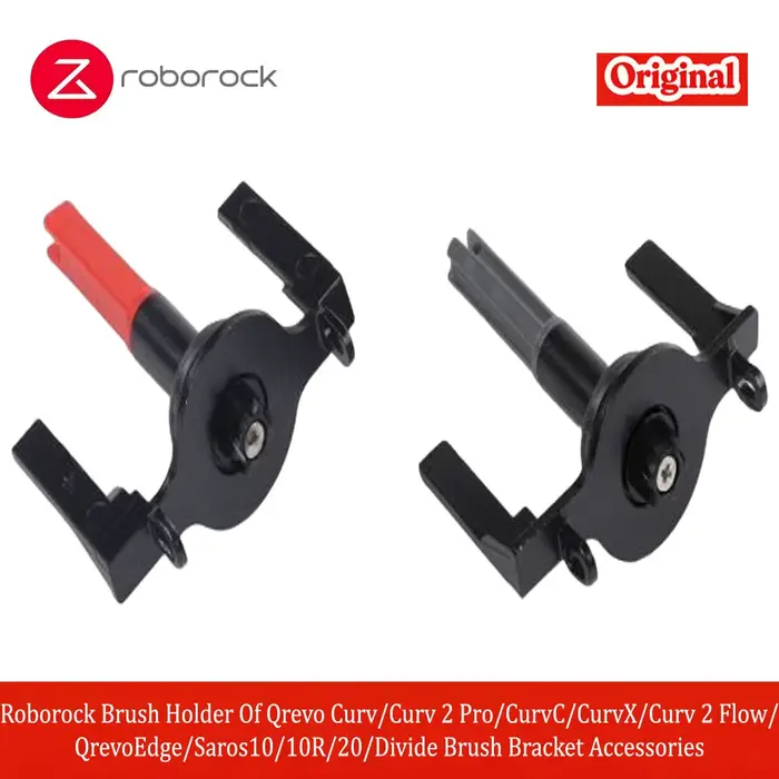 Support de brosse Roborock pour Qrevo Curv/Curv 2 Pro/CurvC/CurvX/Curv 2 Flow/QrevoEdge/Saros10/10R/20/Divide