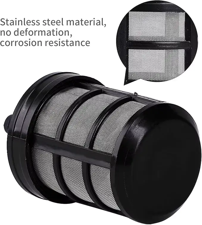 Petit écran filtrant, pièces de pulvérisateur