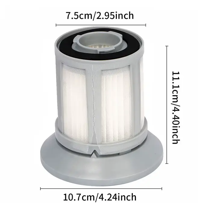 Filtre à vide 2156A pour aspirateur sans sac Bissell Zing, séries 1613056, 1665W, 16652, 1665, 2156E, 2156A, 2156