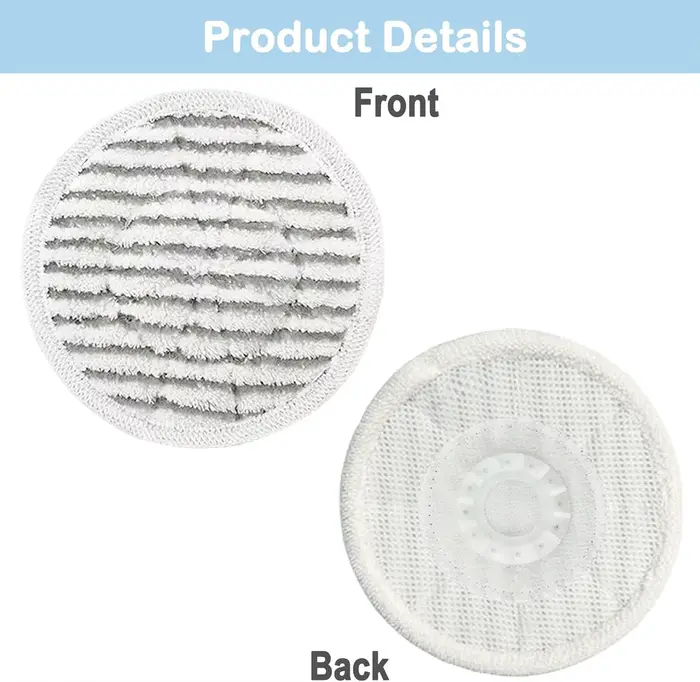 Lot de 12 tampons de rechange pour balai vapeur Shark
