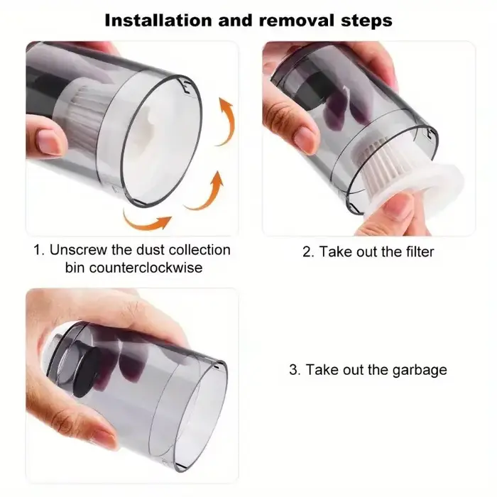 Ensemble de filtres pour aspirateur à main lavable de 6 pièces
