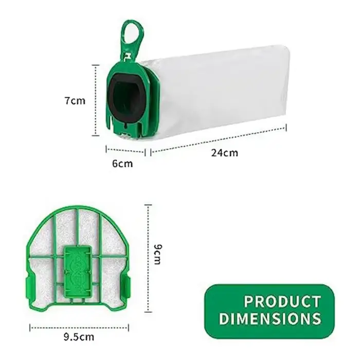 Sacs à poussière pour aspirateur Vorwerk Kobold VB100 yen 100
