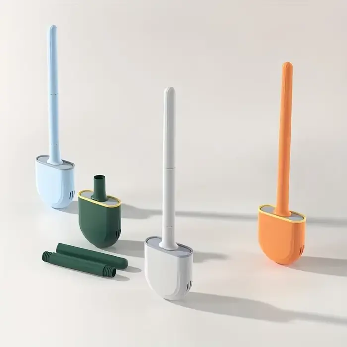Brosse de Toilette Flexible en Silicone pour HOBooks