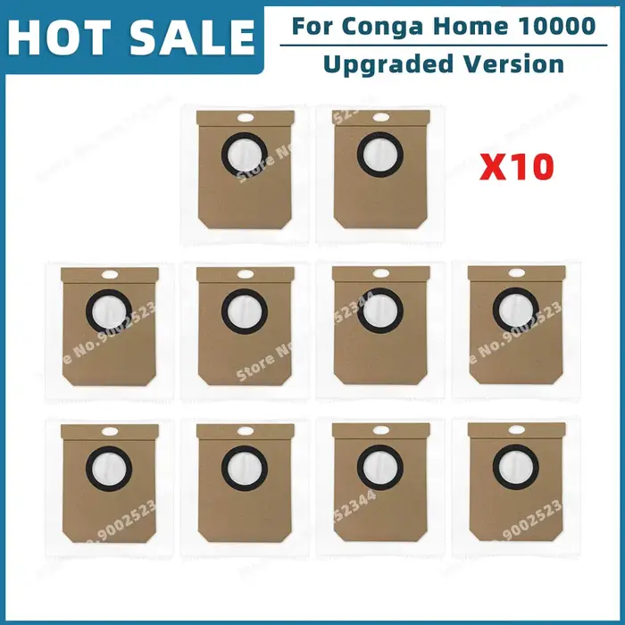 Sac à poussière compatible pour Conga 7490 Ultimate / 8490