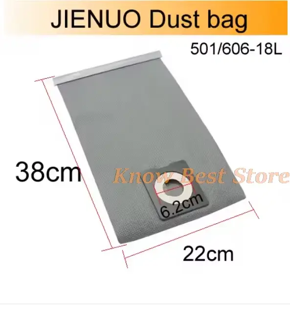 Sac de rechange / filtre pour aspirateur industriel JIENUO 20L/30L/70L/100L 501 – Pièces détachées p
