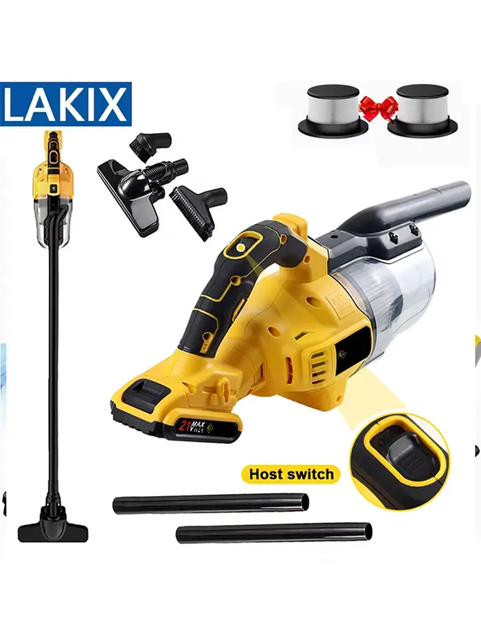 Aspirateur électrique à main 5 en 1, moteur puissant, aspirateur à main Portable pour sol, tapis pou