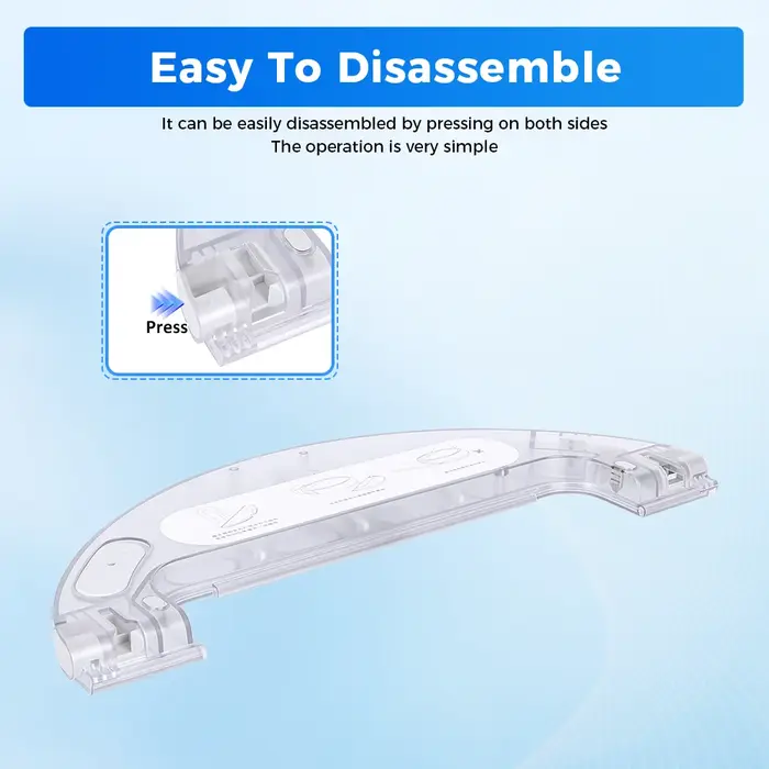Réservoir d'eau avec serpillière pour aspirateur robot Dreame D10 Plus/Z10 Pro/L10 Plus/D10S Plus pour Xiaomi X10/B102GL/Mop 2 UItra/STYTJ05ZHM