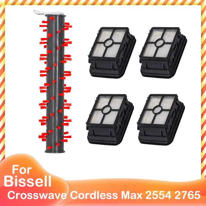 Brosse principale filtre HEPA pour Bissell Crosswave sans fil Max 2554 2554A 2590 2596 2596B 2596M 2765 2765F 2765Z 2765E 2765N 2767Z