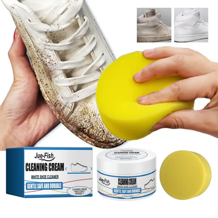 Baume de nettoyage blanchissant pour chaussures