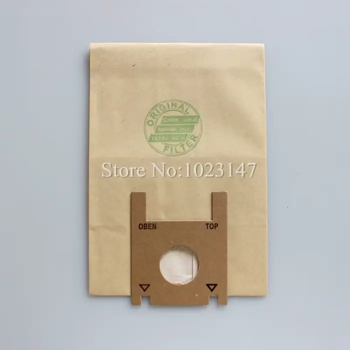 Sacs à poussière en papier pour aspirateur Rowenta ZR455 tonFête o RS730 RS766 RS708