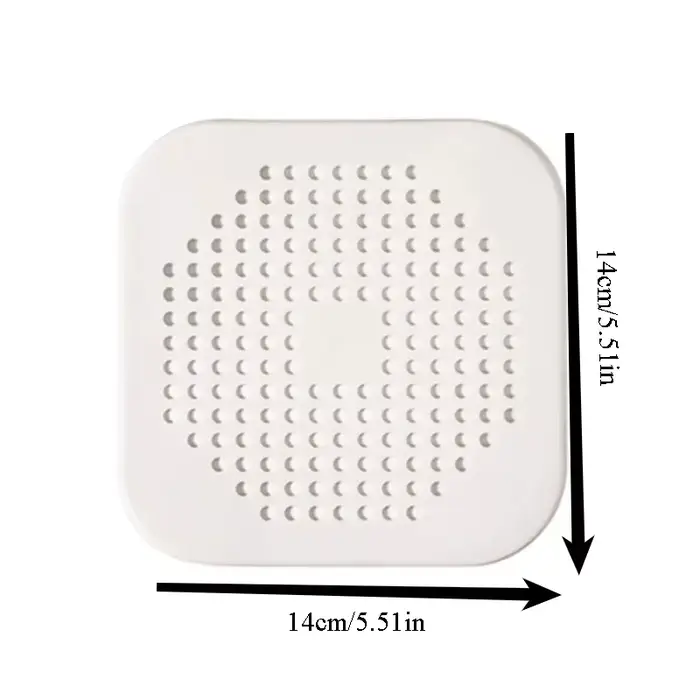 3/5/10/pcs ventouse Drain de sol cuisine évier filtre crépine salle de bain cheveux Anti-blocage Drain de sol