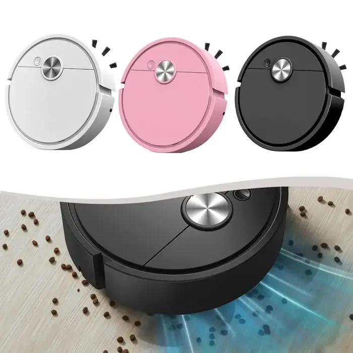 1 pièces 3 en 1 Robot aspirateur balayage et nettoyage humide sol