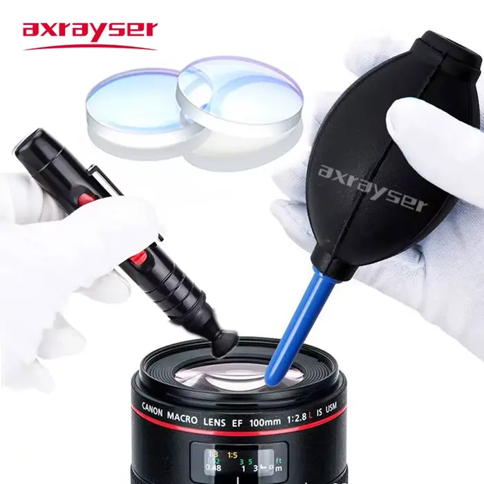 Outils de nettoyage de lentilles Laser
