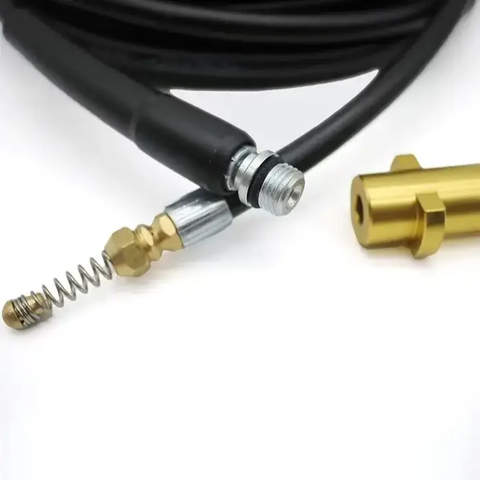 Kit de nettoyage de tuyau d'évacuation des eaux usées avec adaptateur pour nettoyeurs haute pression Karcher K2 K3 K4 K5 K6 K7, buse de lavage de voiture