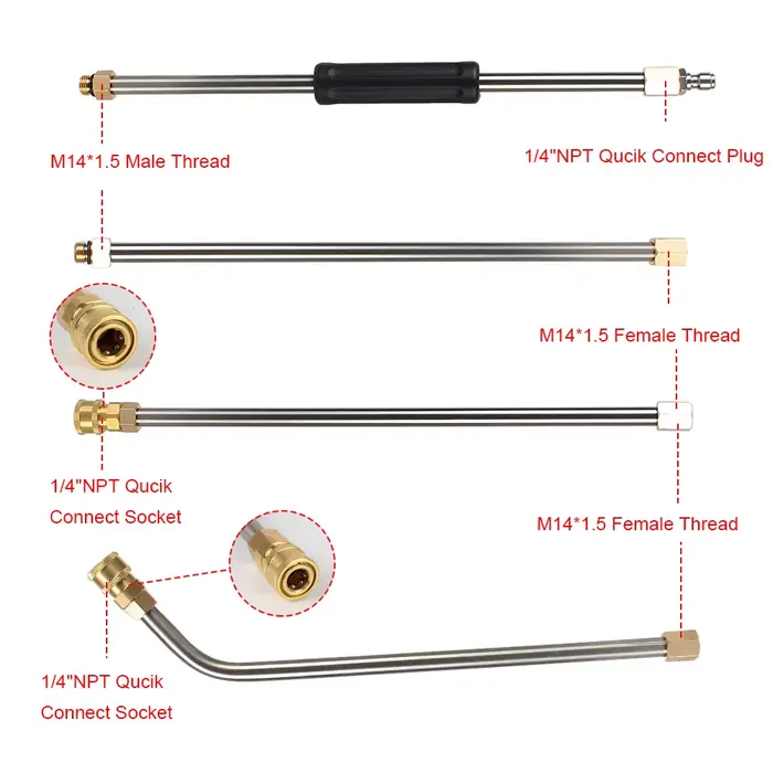 Buse de pistolet à haute pression pour nettoyeur de toit Karcher K2-K7