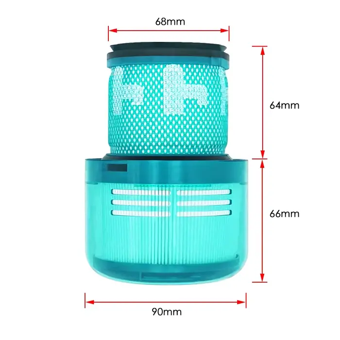 Filtre à poussière HEPA pour aspirateur à main sans fil Dyson V6 V7 V8 V10 V11 V12 SV12 SV14 SV18 Slim DC toutes séries