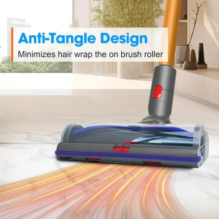 Tête de brosse à vide à couple élevé