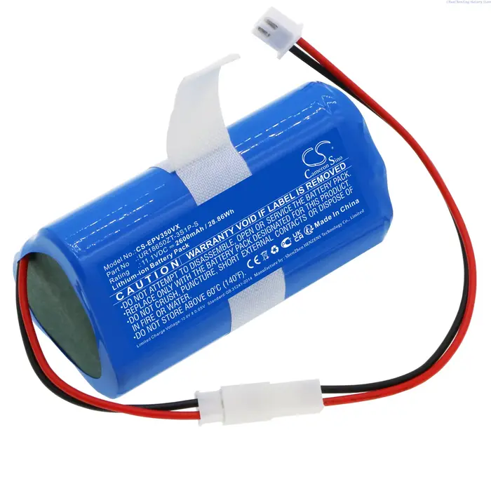 Batterie d'aspirateur 11.1V 2600mAh UR18650ZT-3S1P-S pour Electropan Ilife V3S + outil