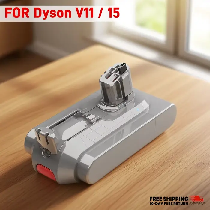 Batterie de remplacement haute capacité pour aspirateur sous-marin Dyson V15 V11
