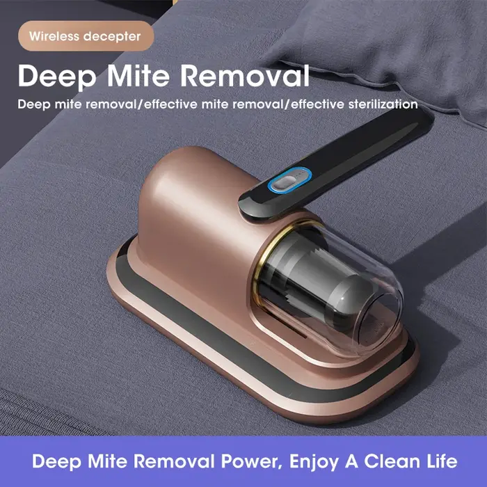Aspirateur anti-acariens UV électrique 10kPa, puissant, portable, pour la désinfection des canapés et matelas