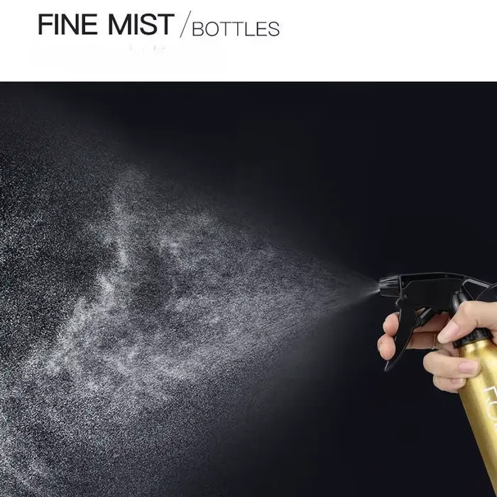 200/300/500ML haute pression continue coiffure vaporisateur bouteille atomiseur Portable conteneur beauté barbier