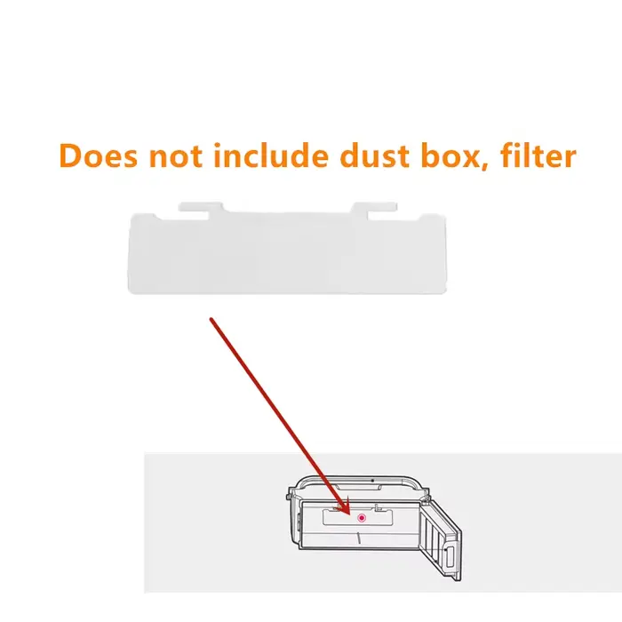Boîte de filtre HEPA pour aspirateur Robot Ecovacs Deebot OZMO 900 DN5G, accessoires et pièces de re