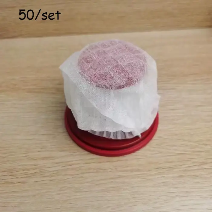 Élément filtrant pour aspirateur jetable, ensemble de 100 filtres universels pour la maison