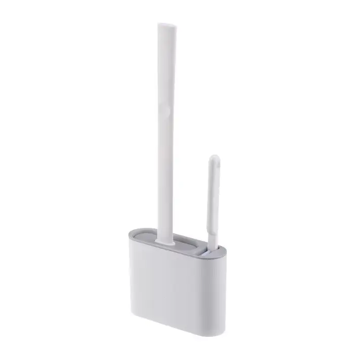 Brosse de Toilette Murale avec Coins Sans Fréquence