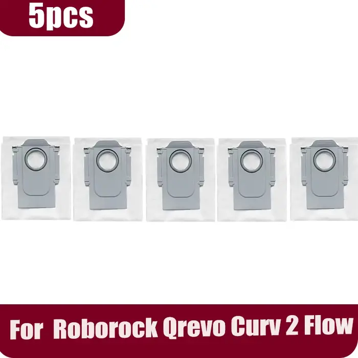 Roborock Qrevo Curv 2 flux/A2240RR Robot aspirateur pièces de rechange brosses latérales principales tissus de vadrouille filtres HEPA sacs à poussière accessoire
