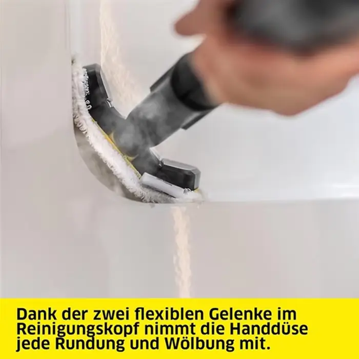 Nettoyeur à vapeur buse à main outil brosse avec tampon de vadrouille en microfibre pour Karcher SC1 SC2 SC3 SC4SC5
