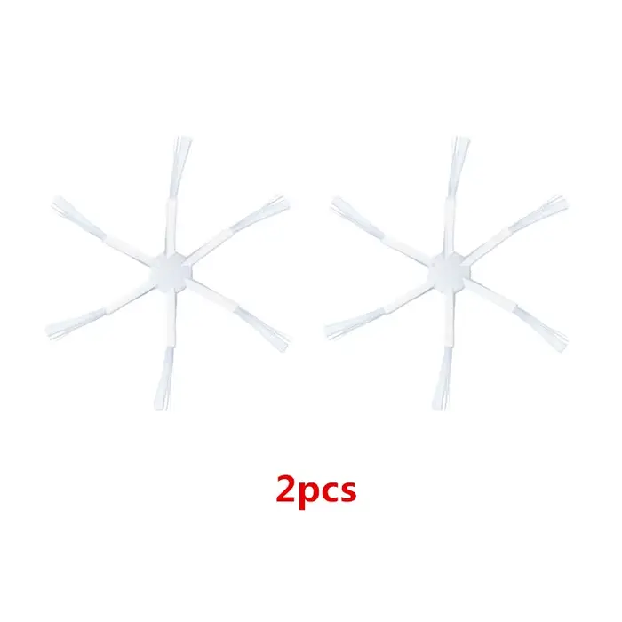 Accessoires pour aspirateur robot Xiaomi, brosse latérale à 6 bras, 2C s 1T Mop 2 Pro + Dreame D9 F9