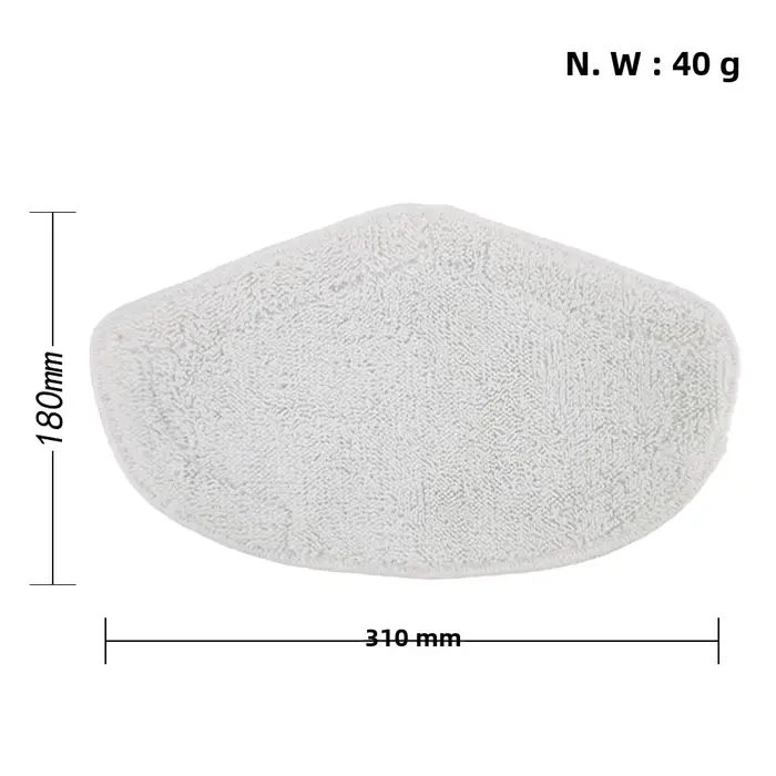 Applicable au chiffon de vadrouille lavable pour Kit Polti Vaporetto PAEU0332